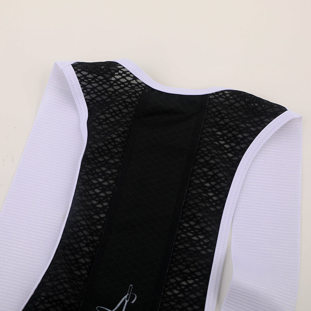 NORRMALM BIBS [BLACK/LOGO]