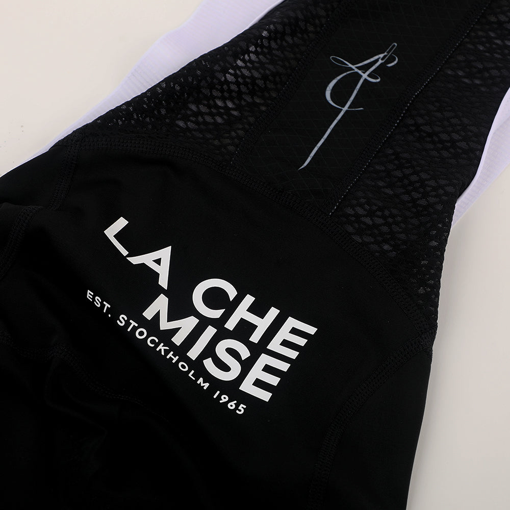 NORRMALM BIBS [BLACK/LOGO]