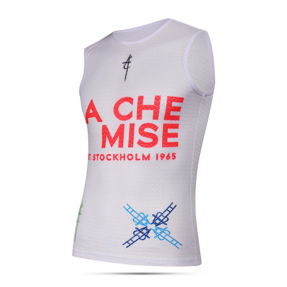 CKC4 LC COLLECTION SUPERLIGHT BASE LAYER WHITE