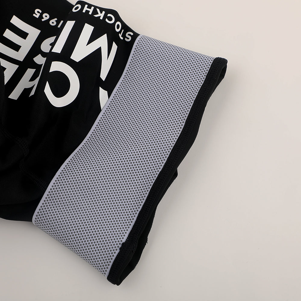 NORRMALM BIBS [BLACK/LOGO]