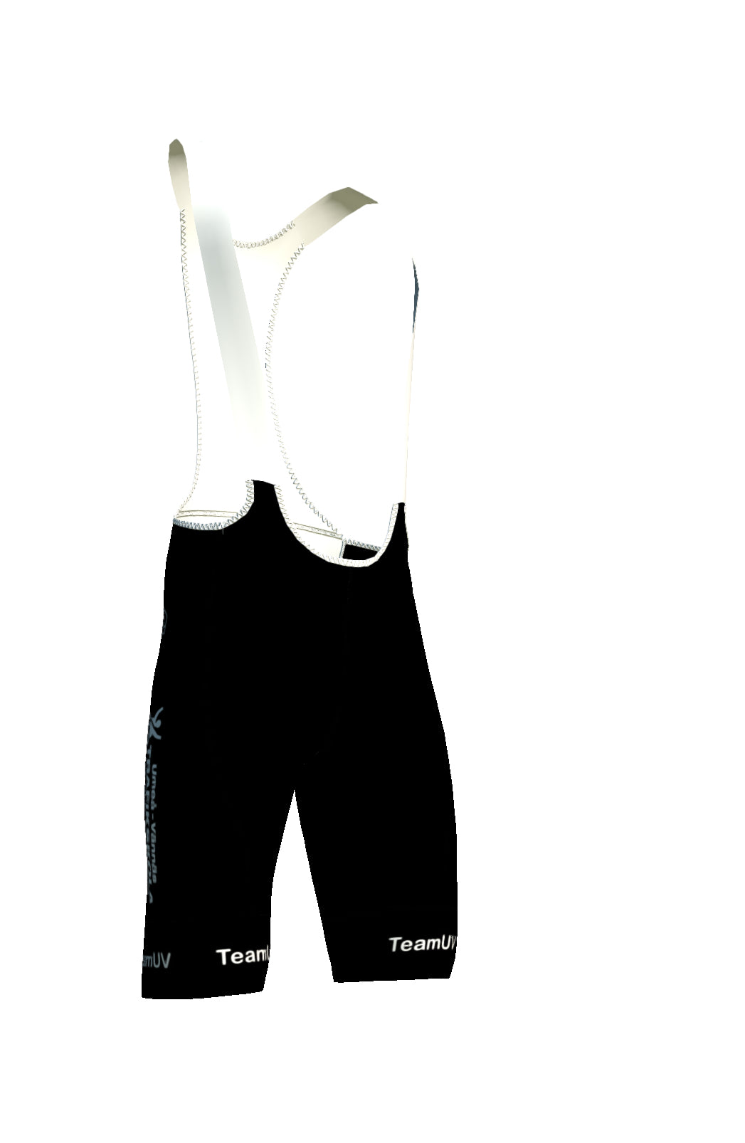 TEAM UV [KIDS] - STRIKE BIB SHORTS [BLACK]