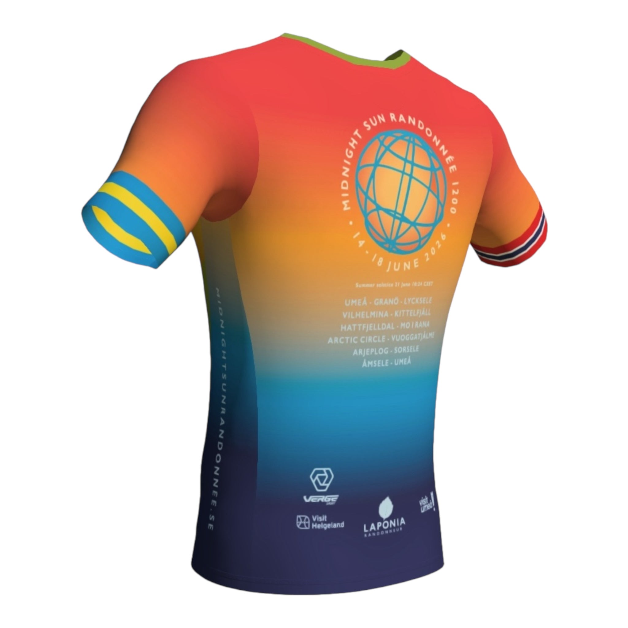 MIDNIGHT SUN [MEN]  - SS PERFORMENCE RUNNING / VELOMOBILE