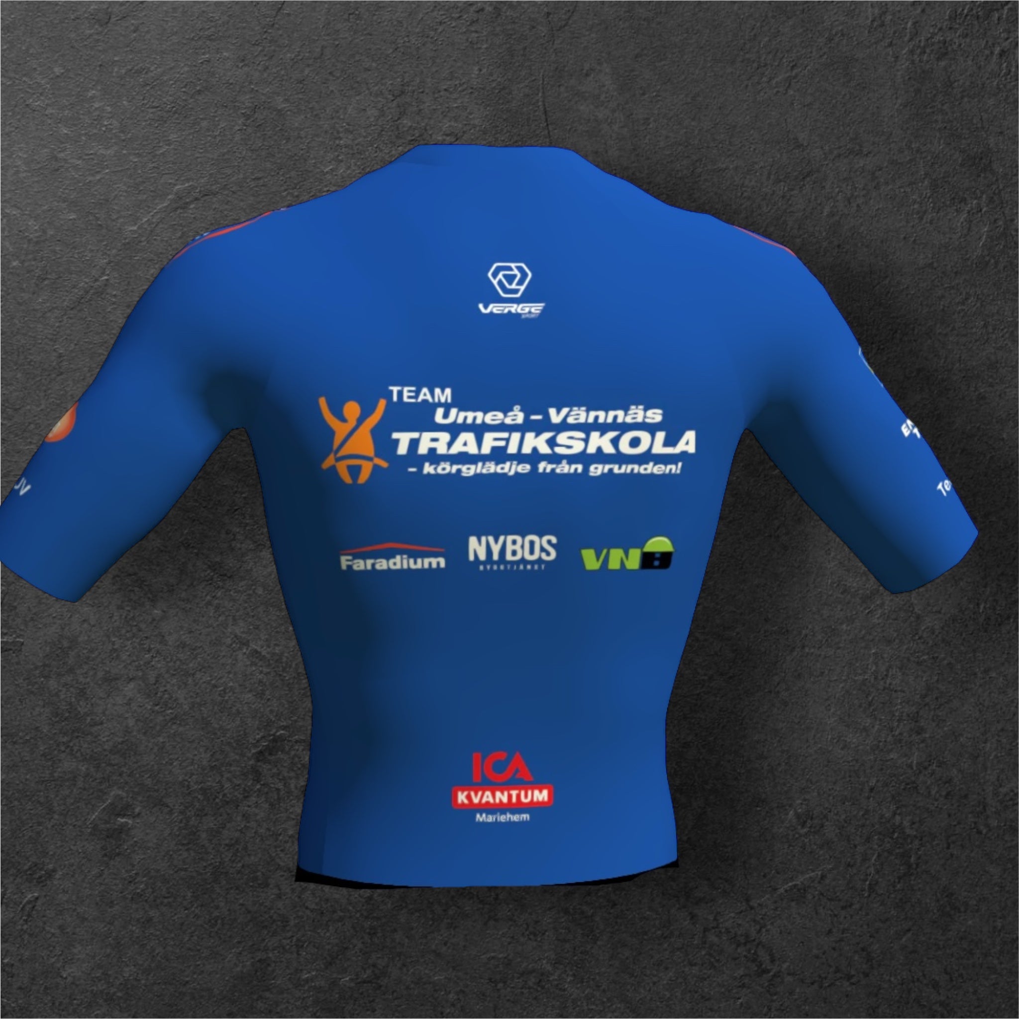 TEAM UV [HERR] - Tor 4.0 SS Jersey - BLÅ