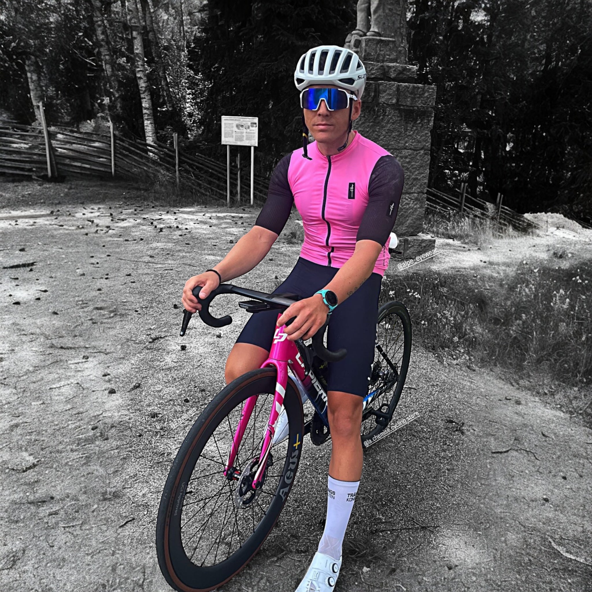 LC ALTEA SS MESH [PINK/BLACK]