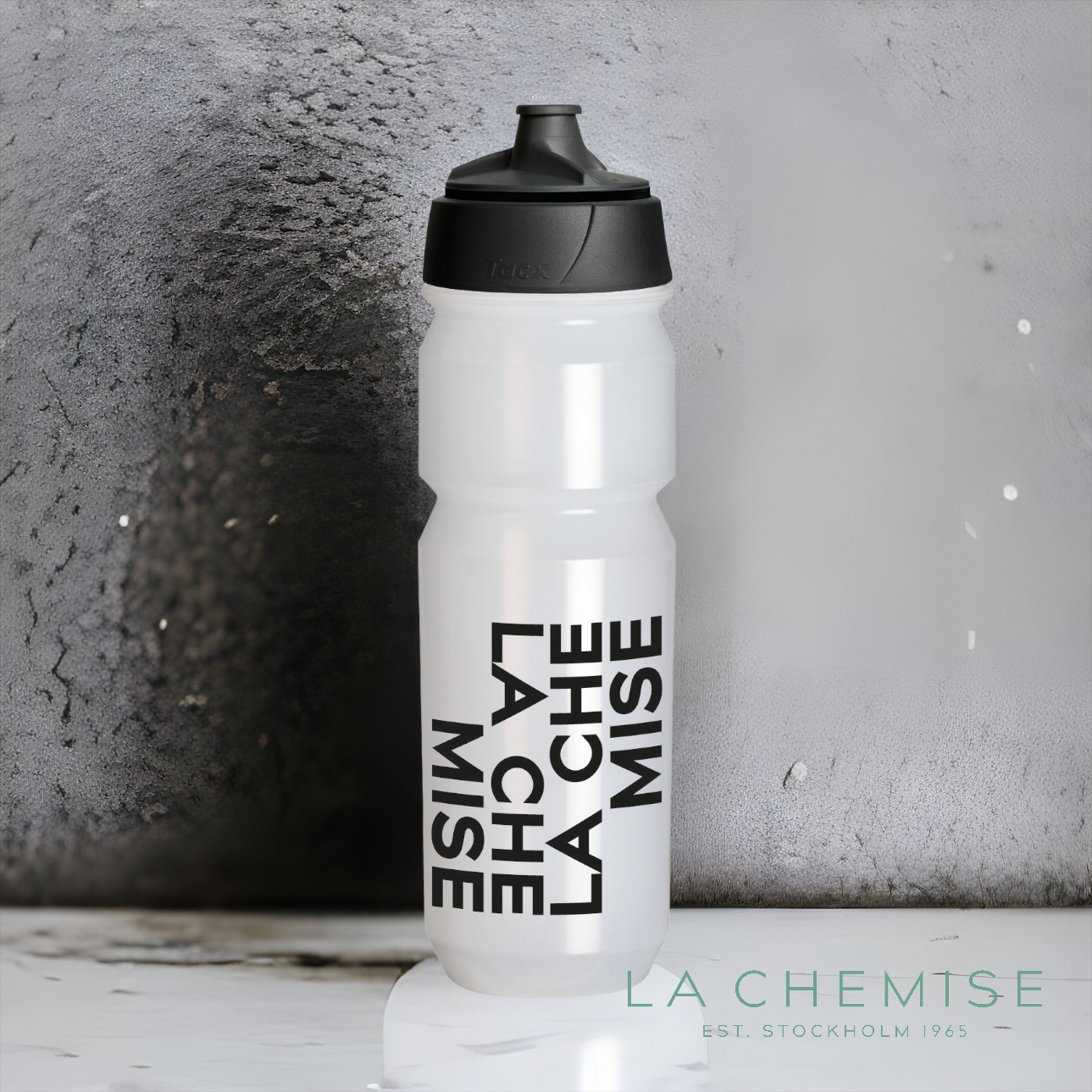 Cykelintresset - VATTENFLASKA TRANSPARENT 750 ml [2-pack]