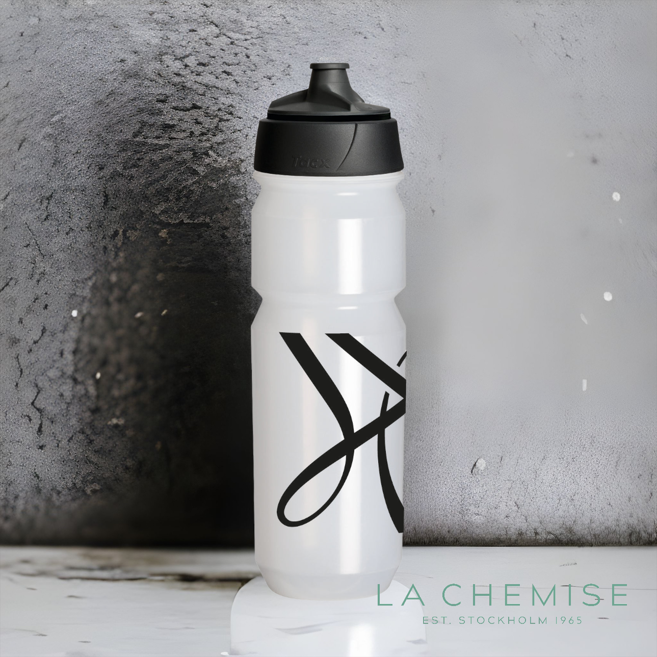 Cykelintresset - VATTENFLASKA TRANSPARENT 750 ml [2-pack]